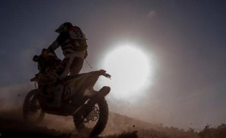 Spanish driver Carles Falcón, in serious condition after suffering an accident in the Dakar