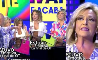 The networks rescue a video of the collaborators of 'Sálvame' singing the anthem of 'Operación Triunfo': ''Me with my friends at karaoke''