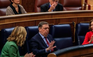 Scare in Congress: Minister Luis Planas suffers a vertigo attack in the middle of his speech
