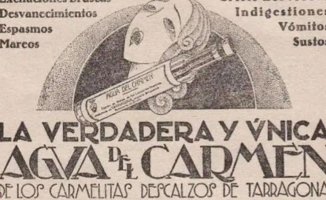 Agua del Carmen, the high-grade remedy that even children took
