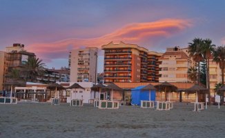 The lenticular roofs of Fuengirola