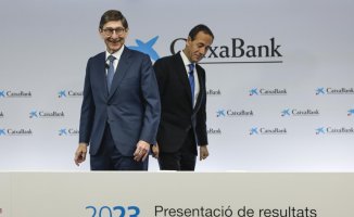 CaixaBank makes a profit of 4,816 million in 2023, 53.9% more