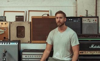 Calvin Harris' mansion in Los Angeles catches fire and receives a large deployment of firefighters