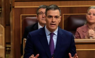 Sánchez reproaches Feijóo for his statements on the amnesty: "Everything about you is a lie"
