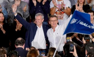"Galicia does not need Puigdemont" warns Feijóo at the PP's largest rally
