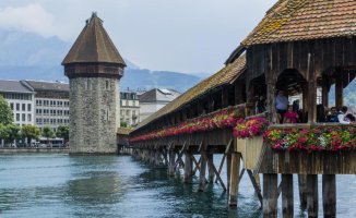 This Lucerne construction is the oldest wooden bridge in Europe