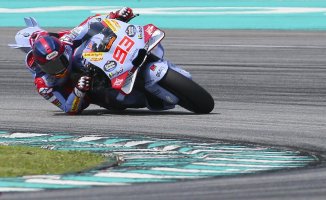 The MotoGP preseason begins with Martín in command and Márquez ninth