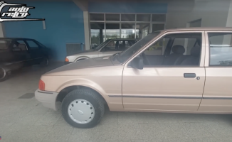 They find an abandoned dealership full of brand new Ford cars from the 80s