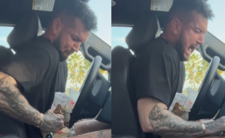 She plays an evil prank on her boyfriend by advancing the automatic car seat and ruins everything: “I wasn't ready for this”