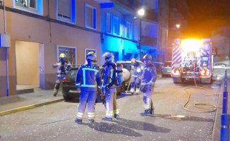 Two injured by a butane gas explosion in Olesa de Montserrat