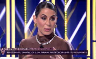Elena Tablada explodes when she finds out live that her ex, Javier Hungary, is going to 'Survivors'