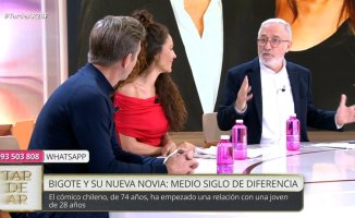Sardà's cut to Manuel Díaz 'El Cordobés' on the age difference in couples: "What does it matter to you?"