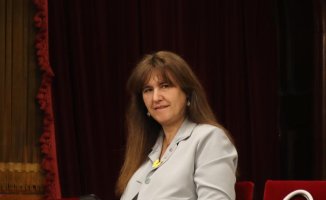 Laura Borràs returns to the classroom as a full professor at the Faculty of Education of the UB