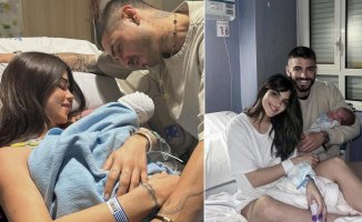 Coincidence or fate? Fabio Colloricchio's ex who looks like Violeta gives birth on the same day