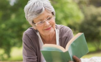 The reading habit is growing more and more among those over 65 years of age