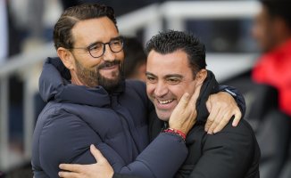 Xavi: "We have met again, we are in the fight for the League"