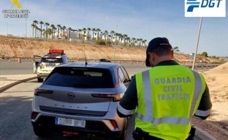 The Civil Guard investigates a person for driving at 200 kilometers per hour in Alicante