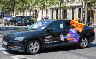 Taxi drivers ensure that VTC drivers have to learn Catalan