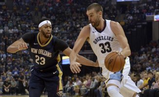 The Grizzlies will retire Marc Gasol's number 33