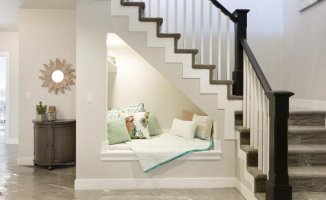 7 original ideas to take advantage of the space under the stairs