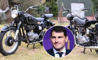 Iker Casillas fulfills one of his dreams and already has a motorcycle like the ones used by the Civil Traffic Guard