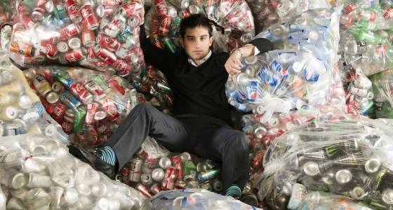 Conrad Cutler built an empire on recycling cans. But he's putting a dent in city revenue